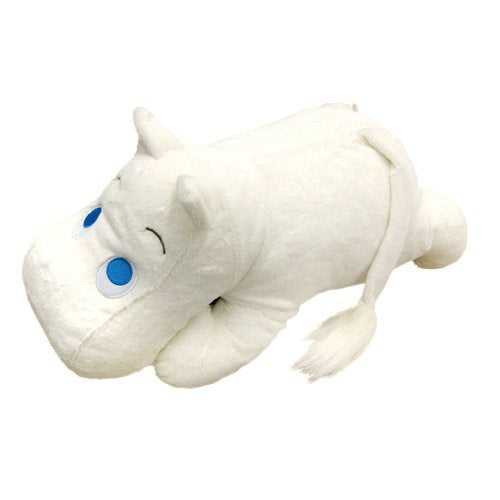 Moomin Relaxation Hug Pillow Plush Toy Sekiguchi 52cm Off White