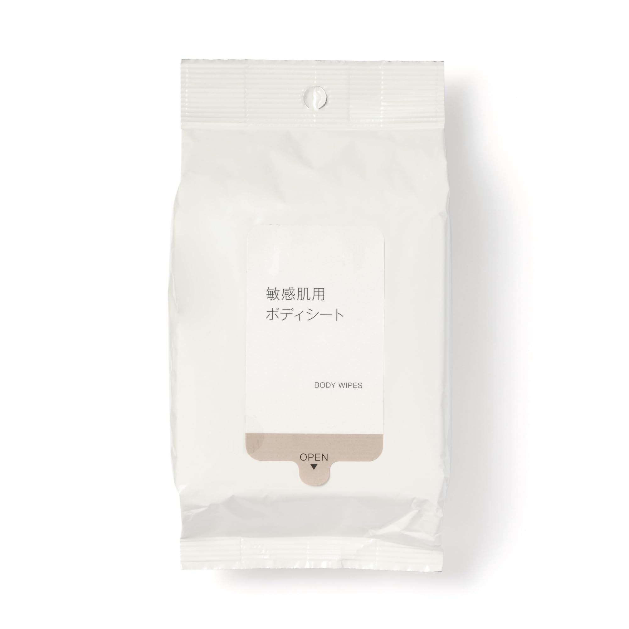 Muji Body Sheet for Sensitive Skin 20 Sheets 250x200mm 84473302