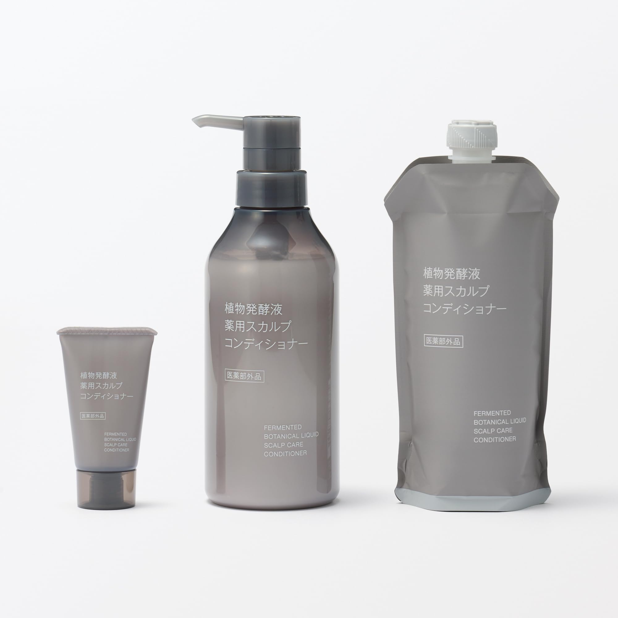 Muji Fermented Plant Liquid Scalp Conditioner 400G for Healthy Hair