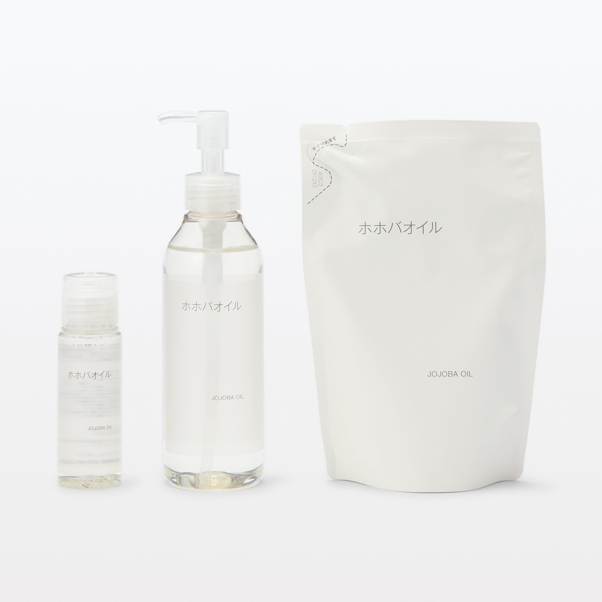 Muji Jojoba Oil Refill 180ml Natural Skincare