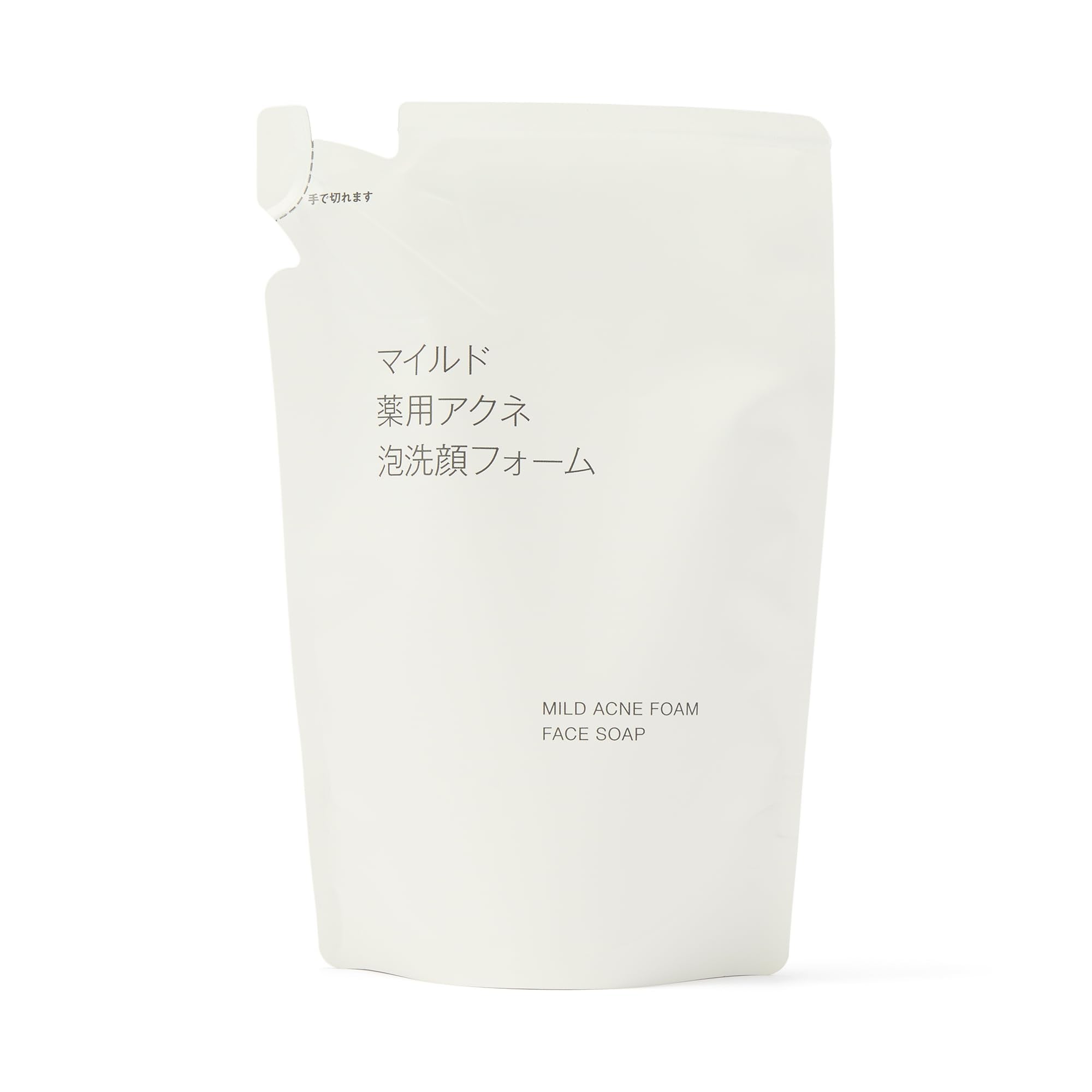 Muji Mild Medicated Acne Foam Cleanser Refill 180ml Gentle Face Care