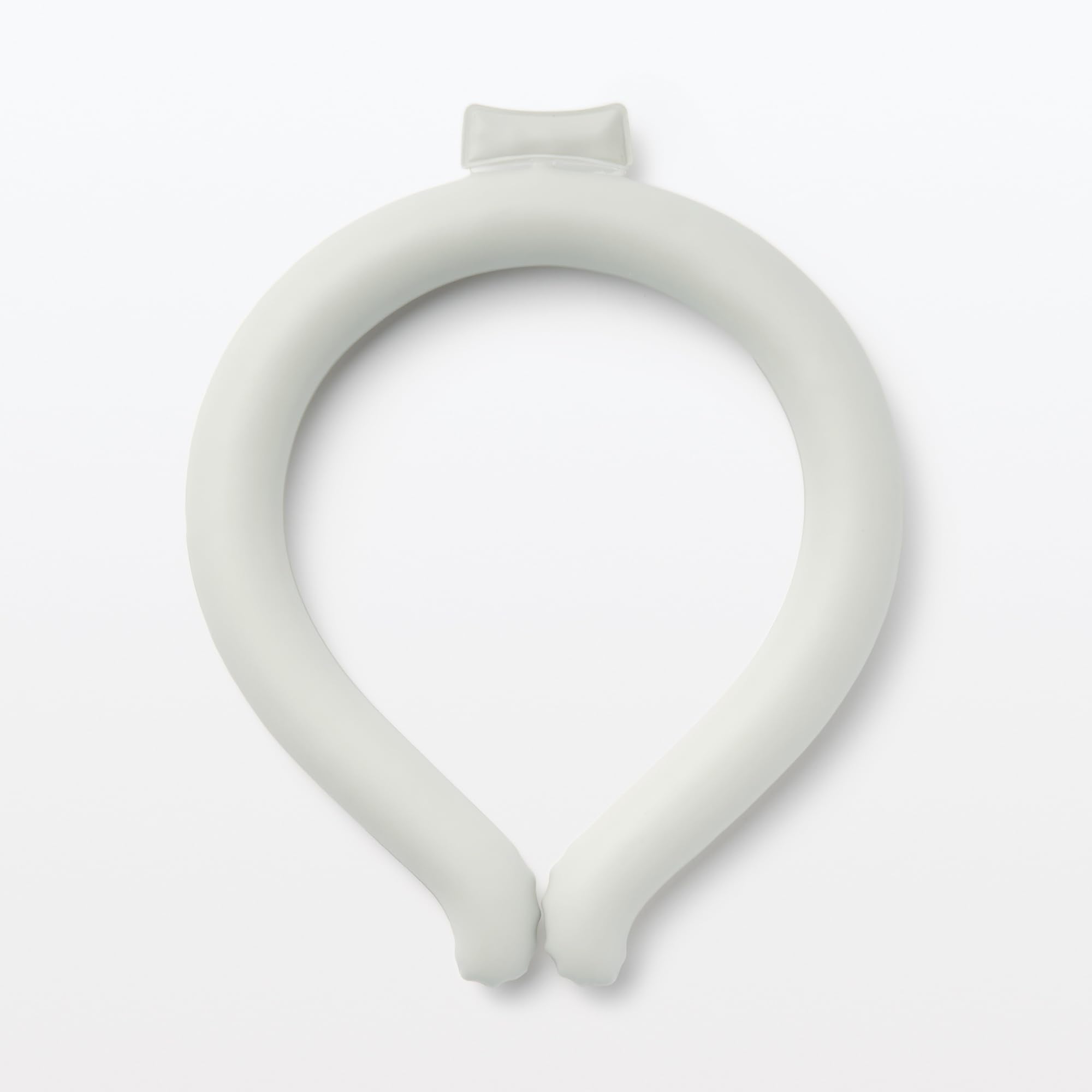 Muji Gray Neck Cooler L 15.5x18cm Inner Circumference 39cm 83896102