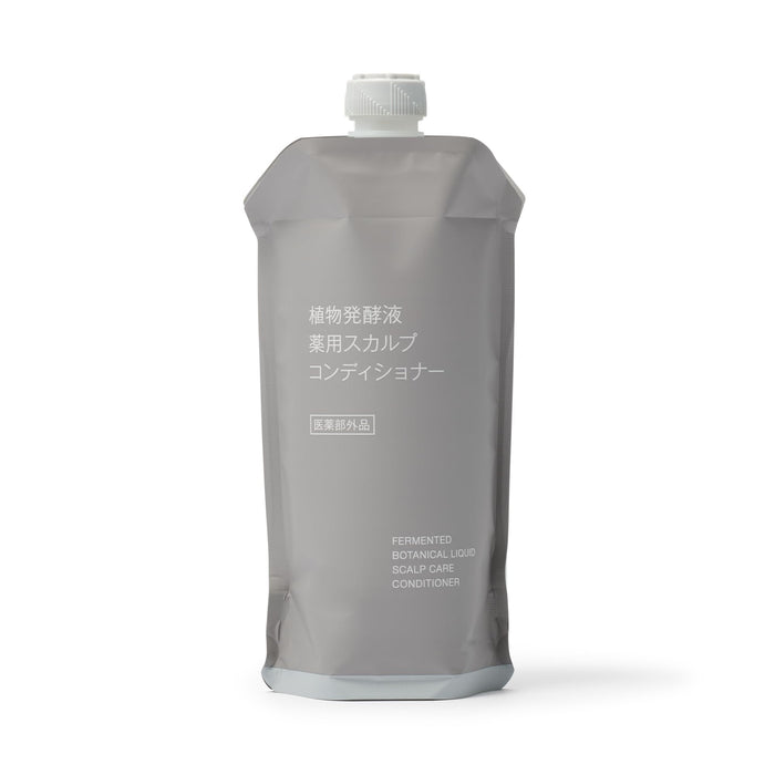 Muji Plant Fermented Scalp Conditioner Refill 340g Medicinal Formula