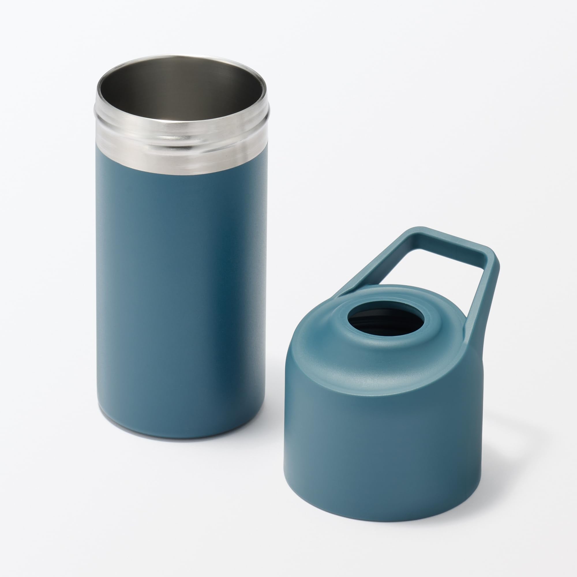 Muji Dark Blue Portable Cooler Holder for 500-650ml Pet Bottles 84908187