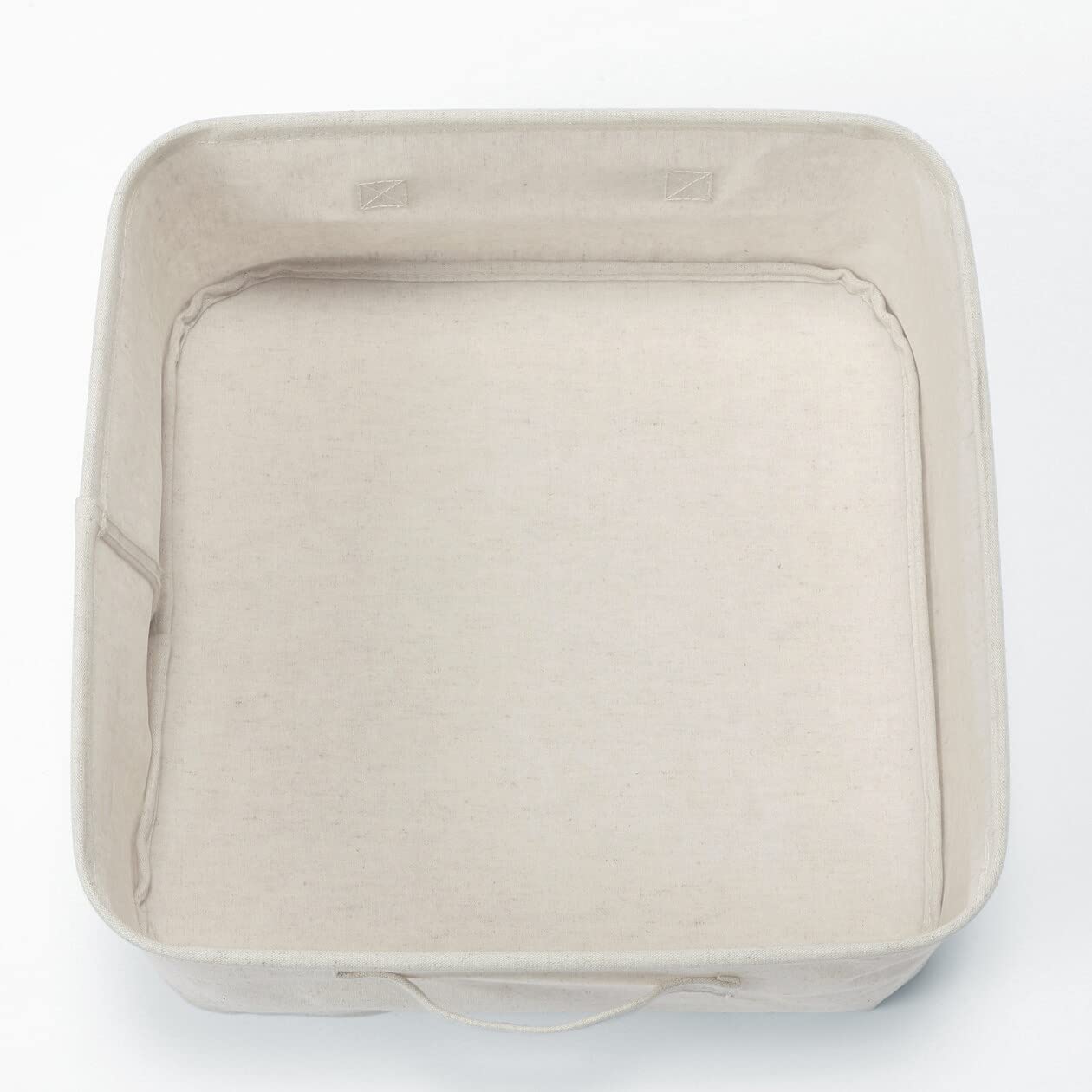 Muji Small Softbox 35x35x16cm Polyester Linen Square Model 12403470