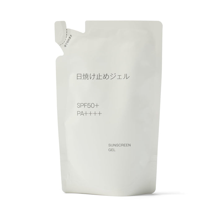 Muji Sunscreen Gel Refill SPF50 PA 120ml Broad Spectrum Protection