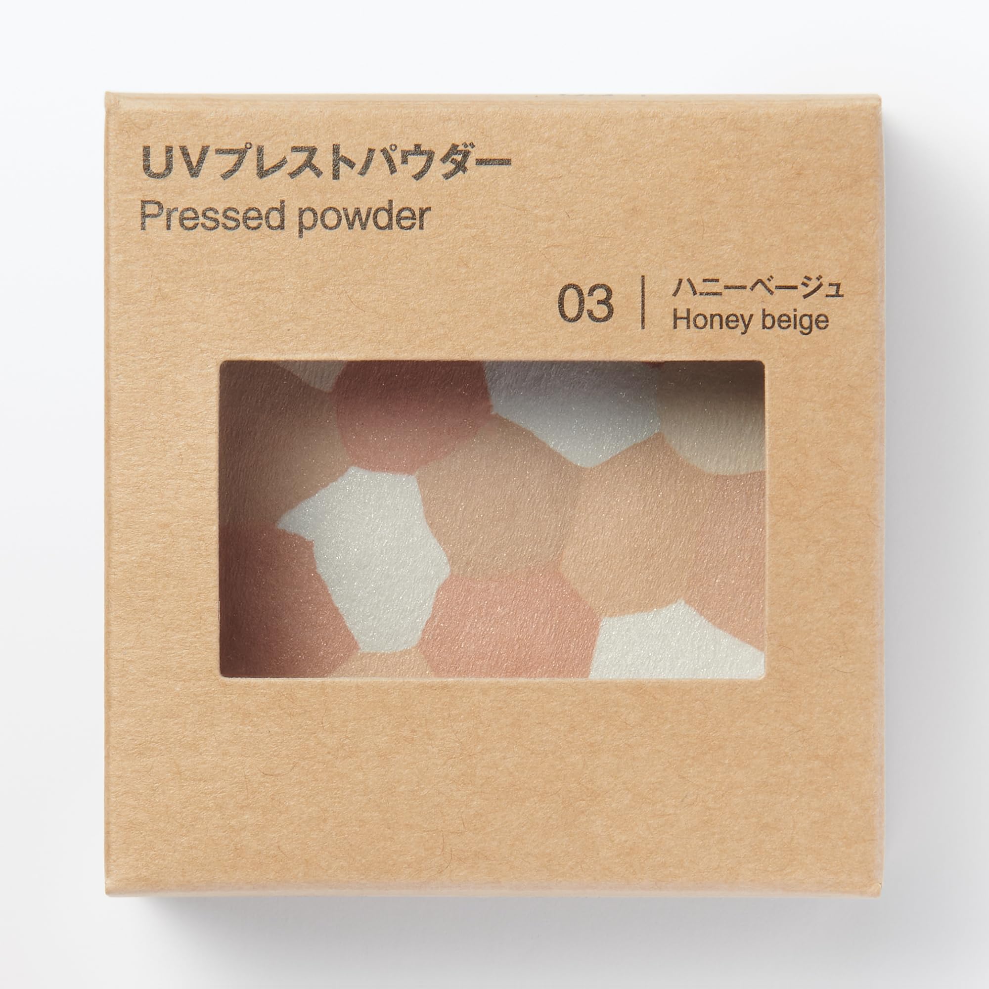 Muji UV Pressed Powder Honey Beige SPF33 PA+++ 9.1g