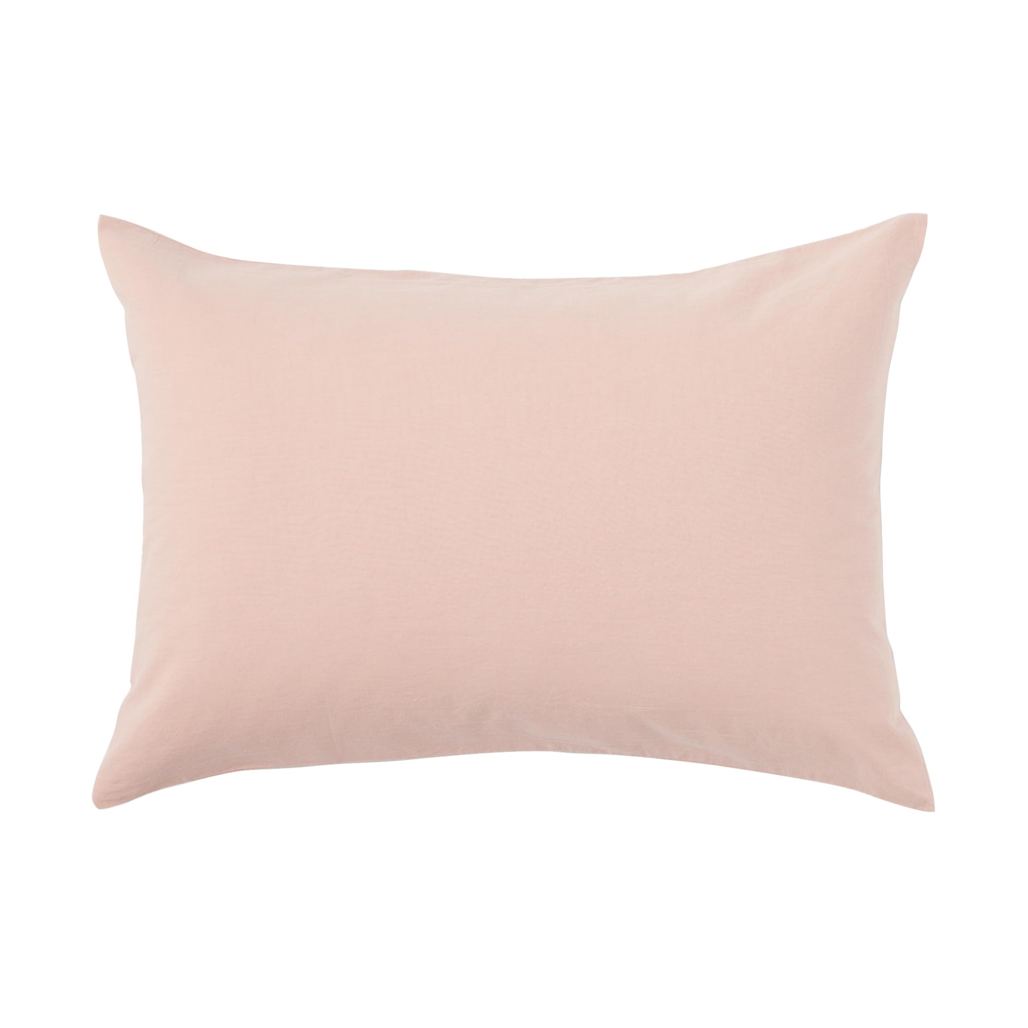 Muji Pink Pillow Cover 43x63cm Washed Cotton 84095955