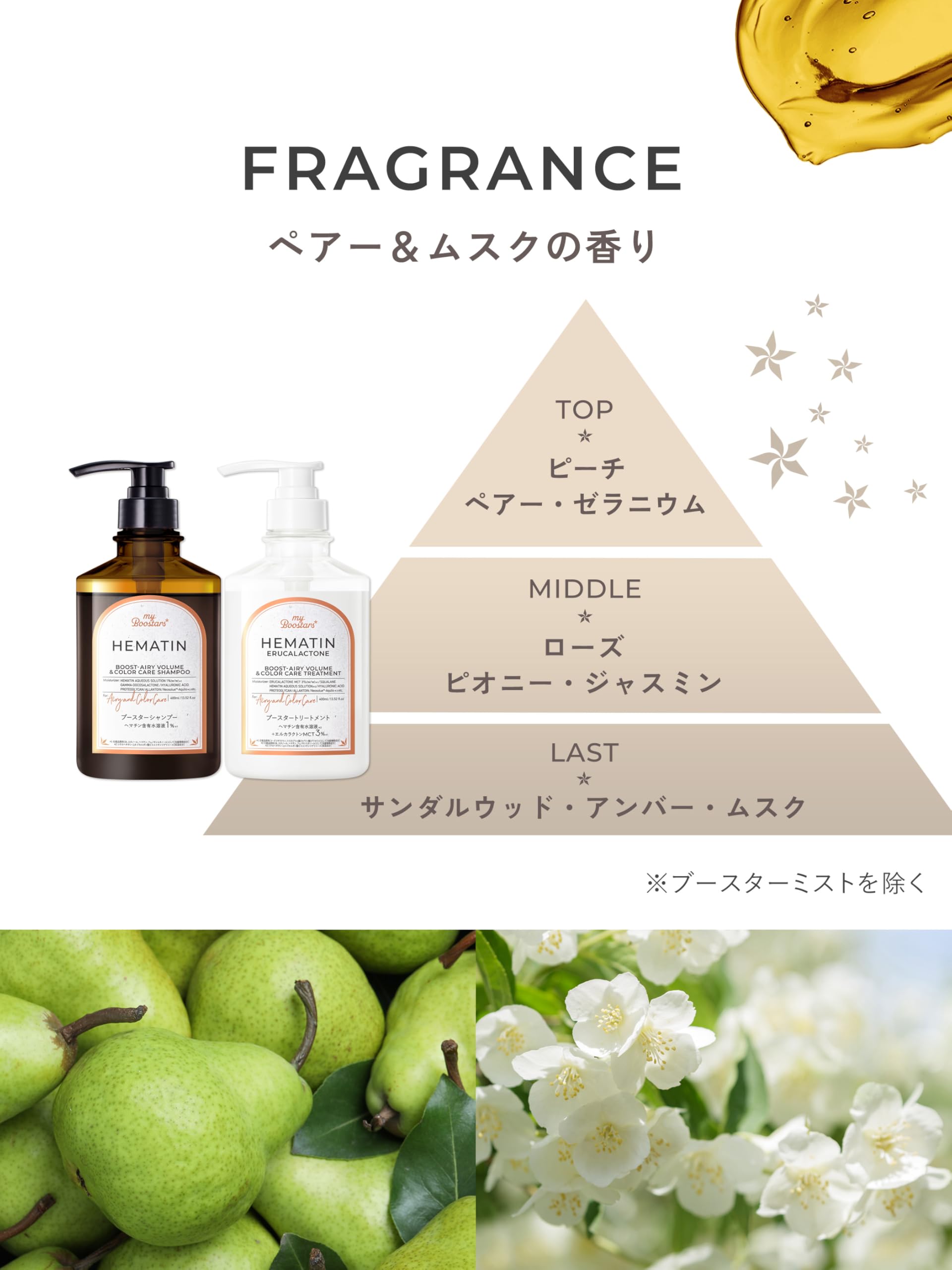 My Boostars Hematin ErucalactTreatment Refill 350ml Airy Color Care