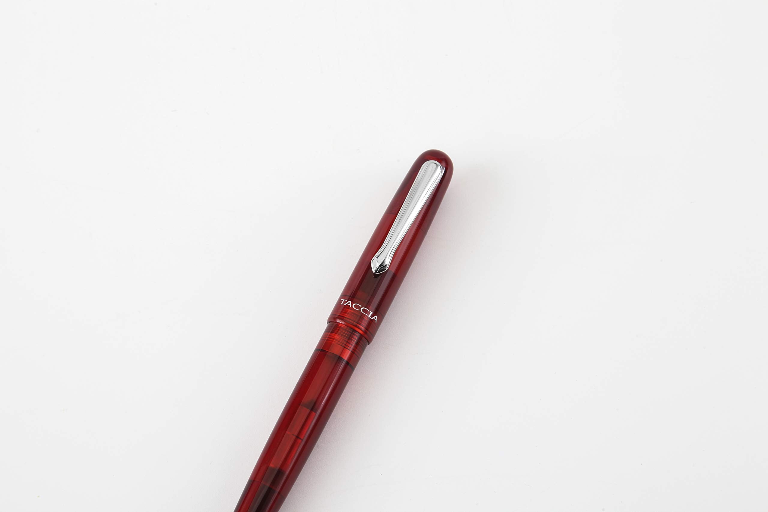 Nakabayashi Taccia Fountain Pen Spectrum Fountain Pen Merlot Red Mf Tsp-159F-Rd-Mf /