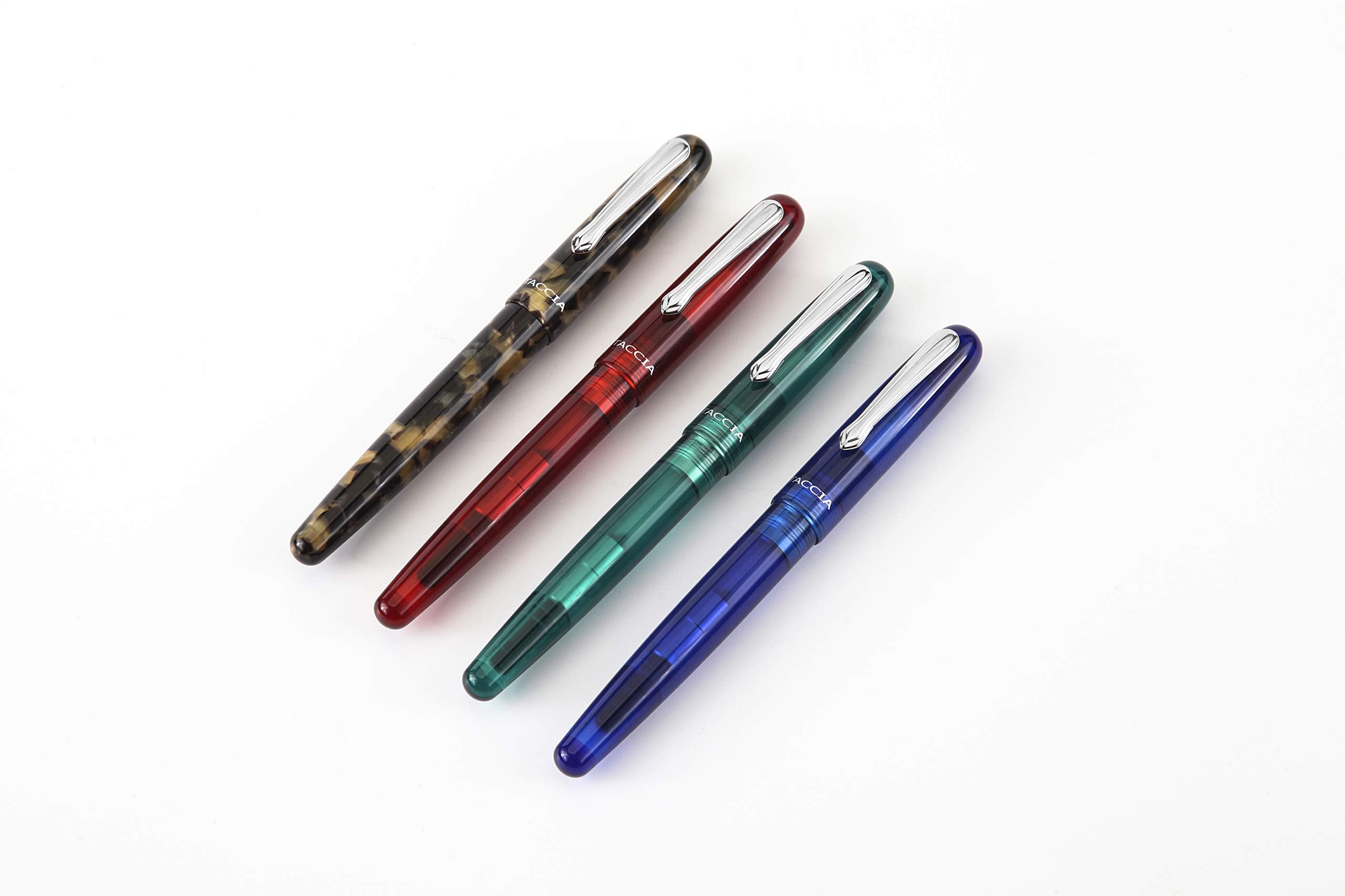 NAKABAYASHI Taccia Spectrum Fountain Pen Ocean Blue Nib: F