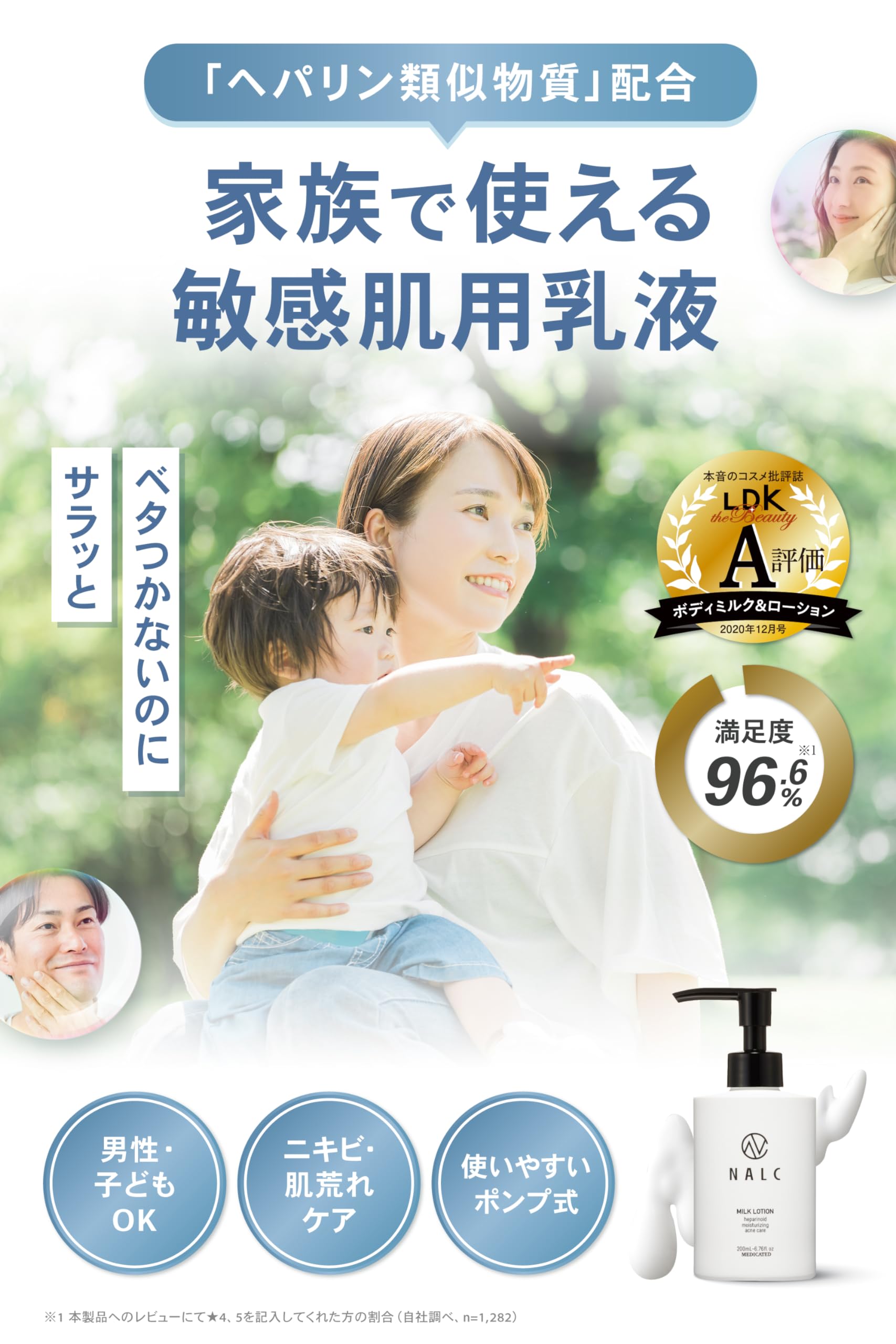 Nalc Medicated Moisturizing Cream for Face & Body - 200ml Dry Skin Care