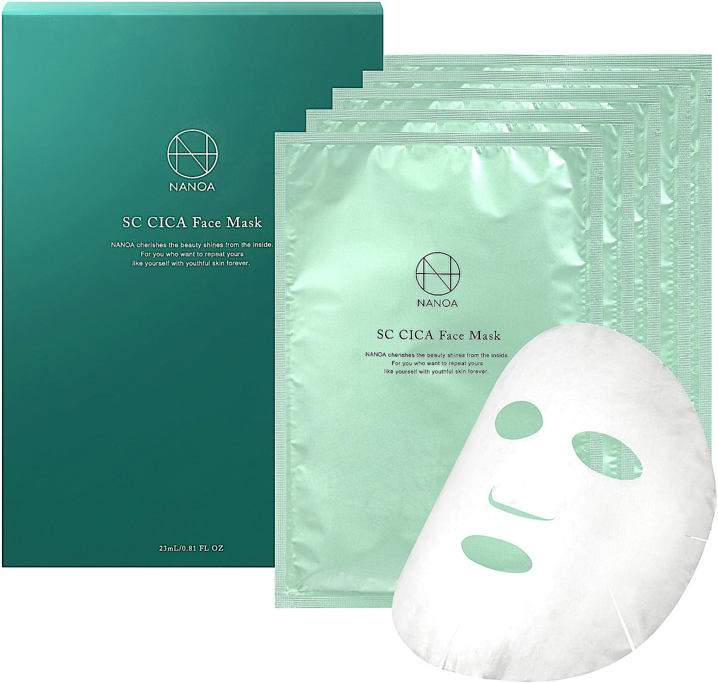 Nanoa Cica Face Stem Cell Anti-Aging Moisturizing Mask