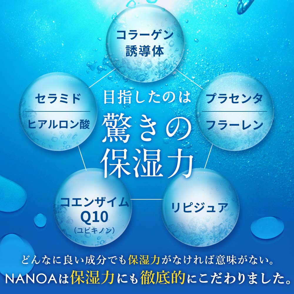 Nanoa Stem Cell Lotion with EGF Aging Care Vitamin C Made in Japan