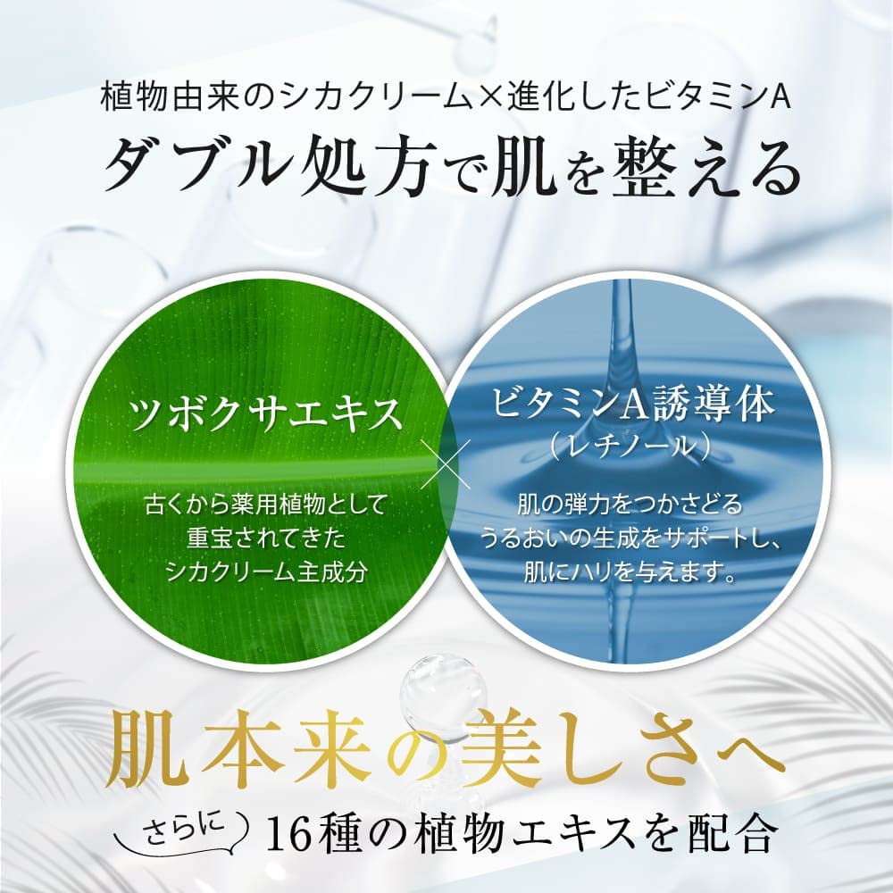 Nanoa Moisturizing Cream: Anti-Aging Cica & Vitamin C - Made in Japan