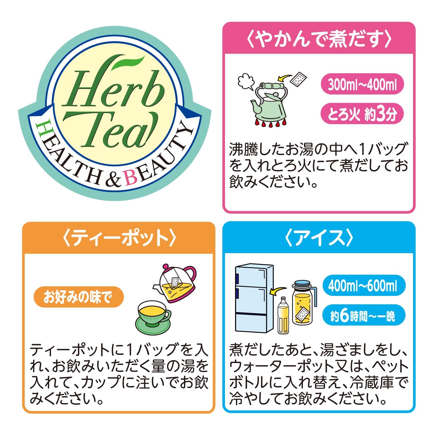 Natural Life Yamamoto Kanpo Pharmaceutical Echinacea Tea 100% 3Gx10