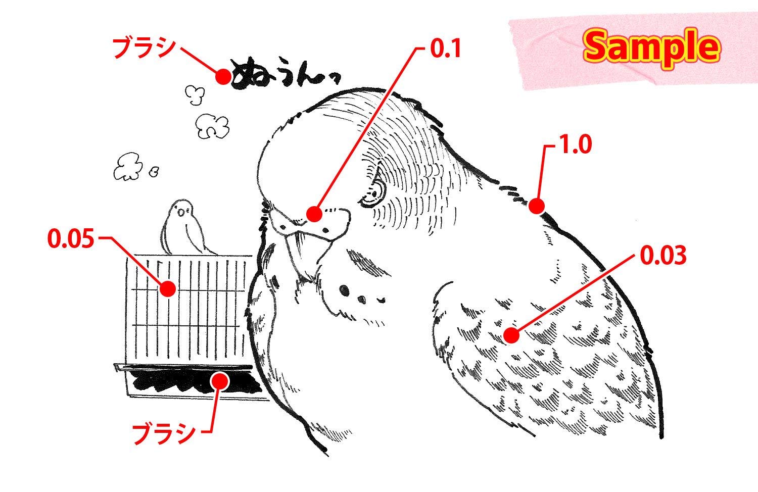 Deleter Neo Pico Line 3 Black Pen 0.03mm - Precision Drawing Tool