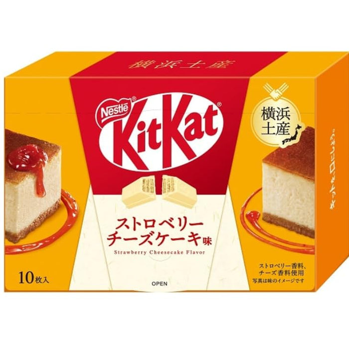 Nestle Yokohama Kitkat Strawberry Cheesecake 10 Pieces