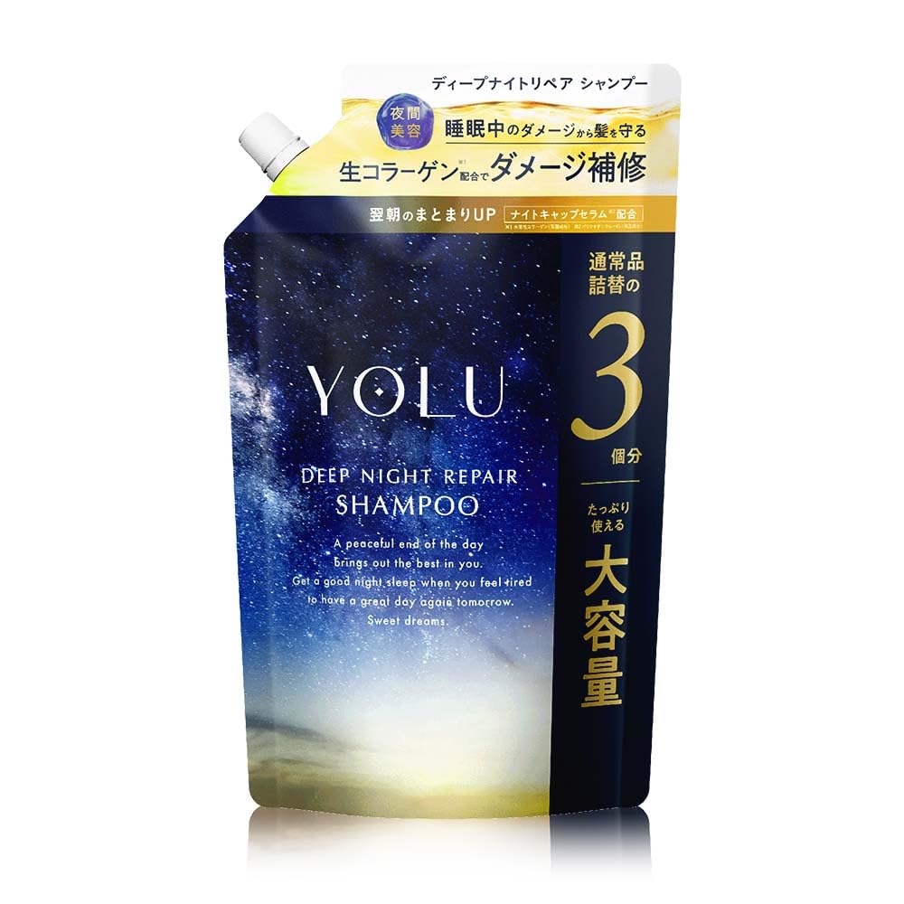 Yolu Deep Night Repair Shampoo Refill Large Capacity New Model
