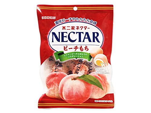 Nihonbashi Confectionery Fujiya Peach Nectar Mochi 100G Pack of 3