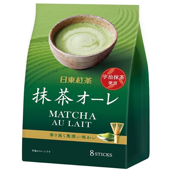 Mitsui Norin Nittoh Tea Matcha Green Tea Latte Powder 8 Sticks