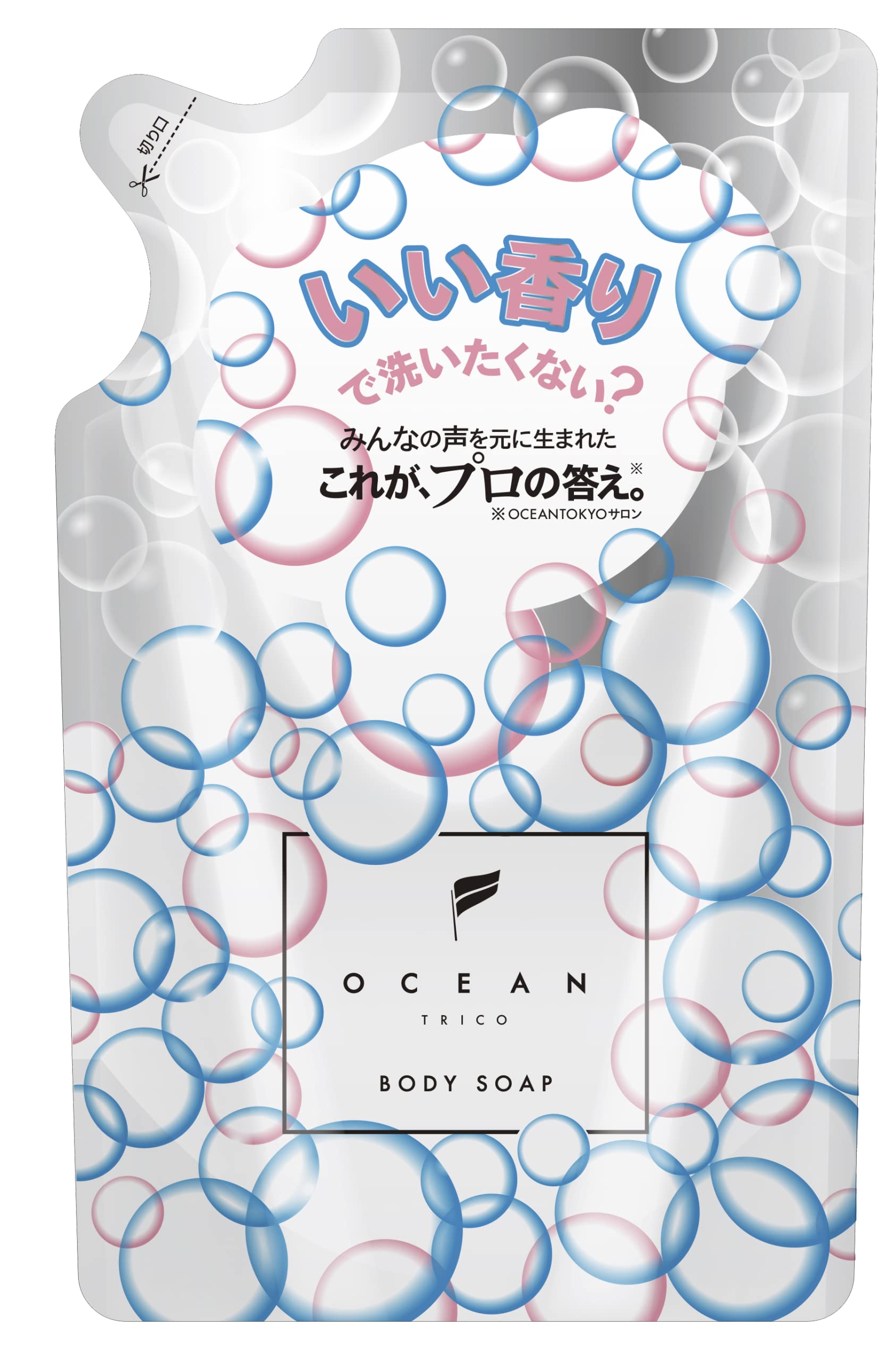 Ocean Trico Body Soap Refill 80G - Happy Scent