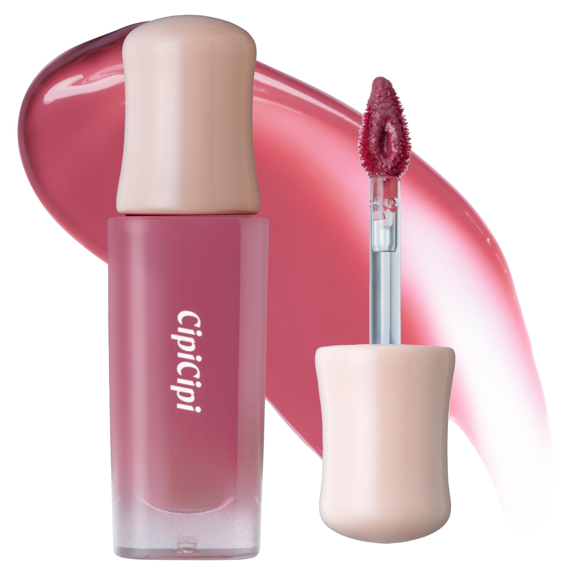 Cipicipi Dewy Film Tint Lipstick 07 Mode Cherry 2.8G Long-Lasting Color