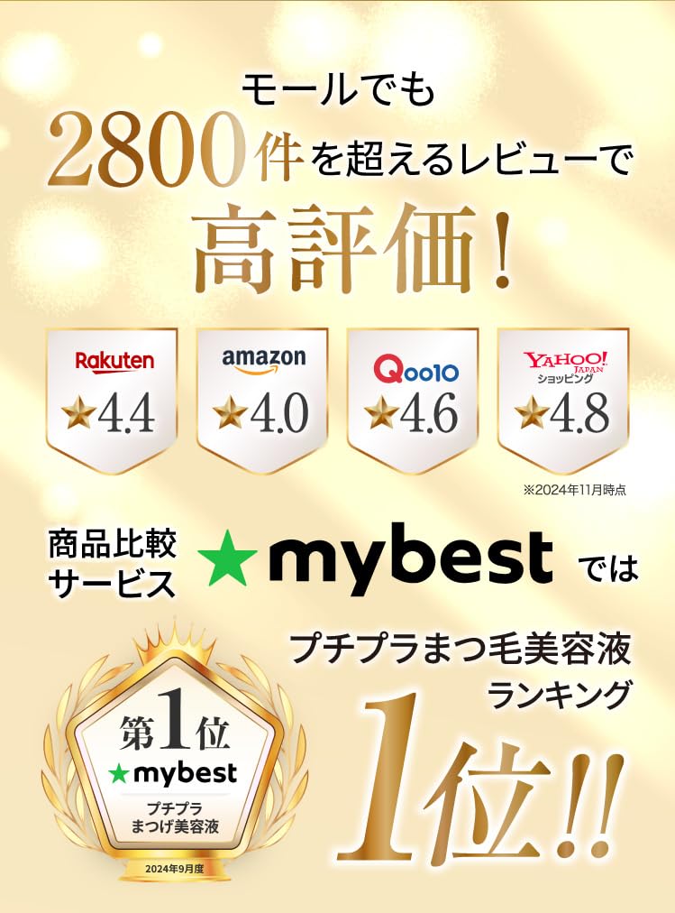 Shonan Beauty Eyelash Serum Oil-Free 4Ml Mineral Formula Natural Ingredients