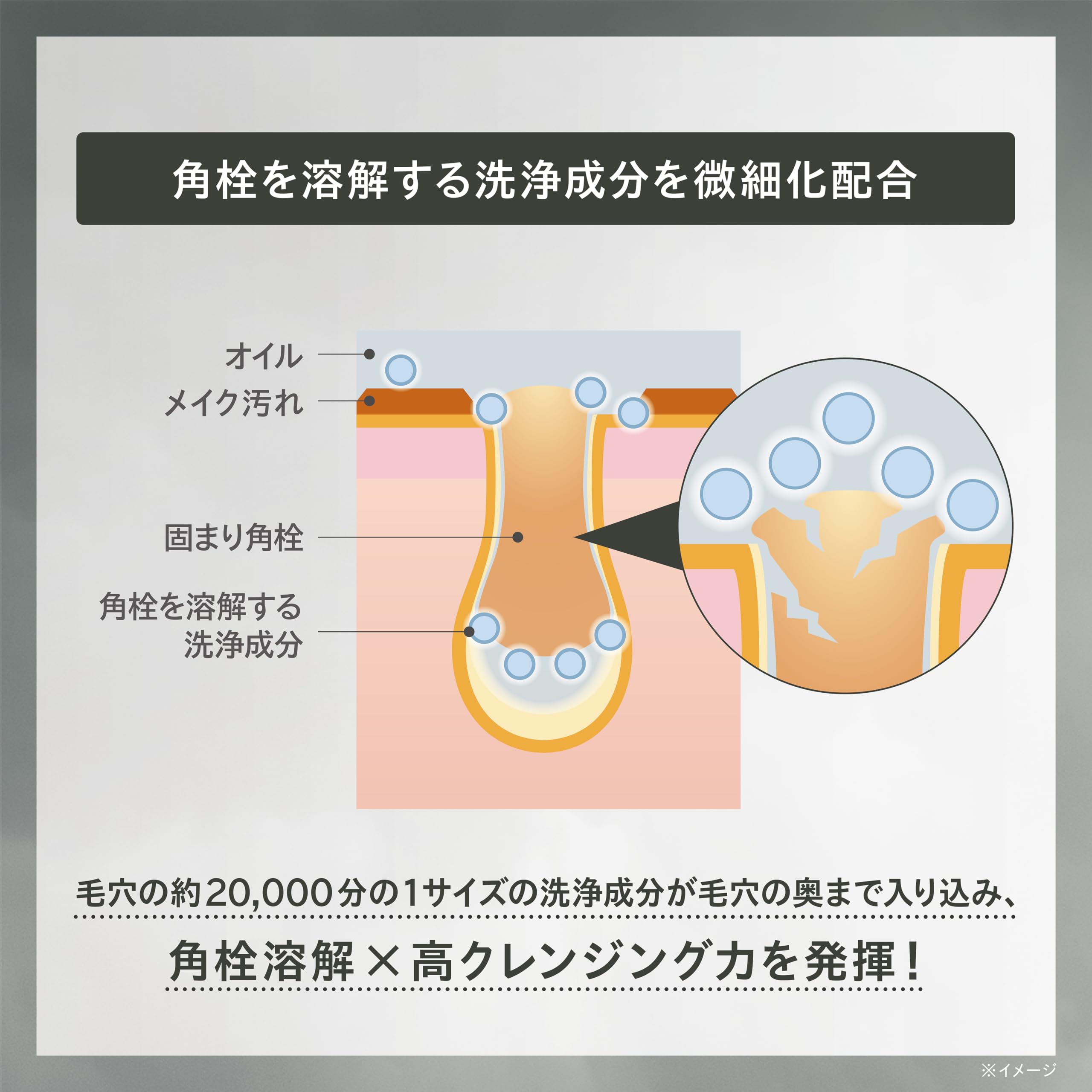 One By Kose Cleansing Pore Clear Oil Refill 160ml for Makeup Removal