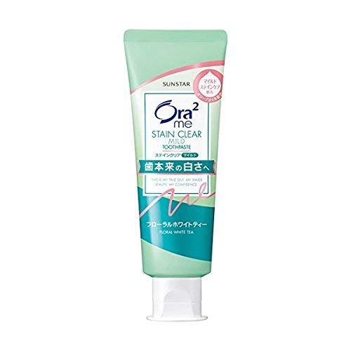 Ora2 Stain Clear Floral White Toothpaste Whitening Quasi-Drug 130G