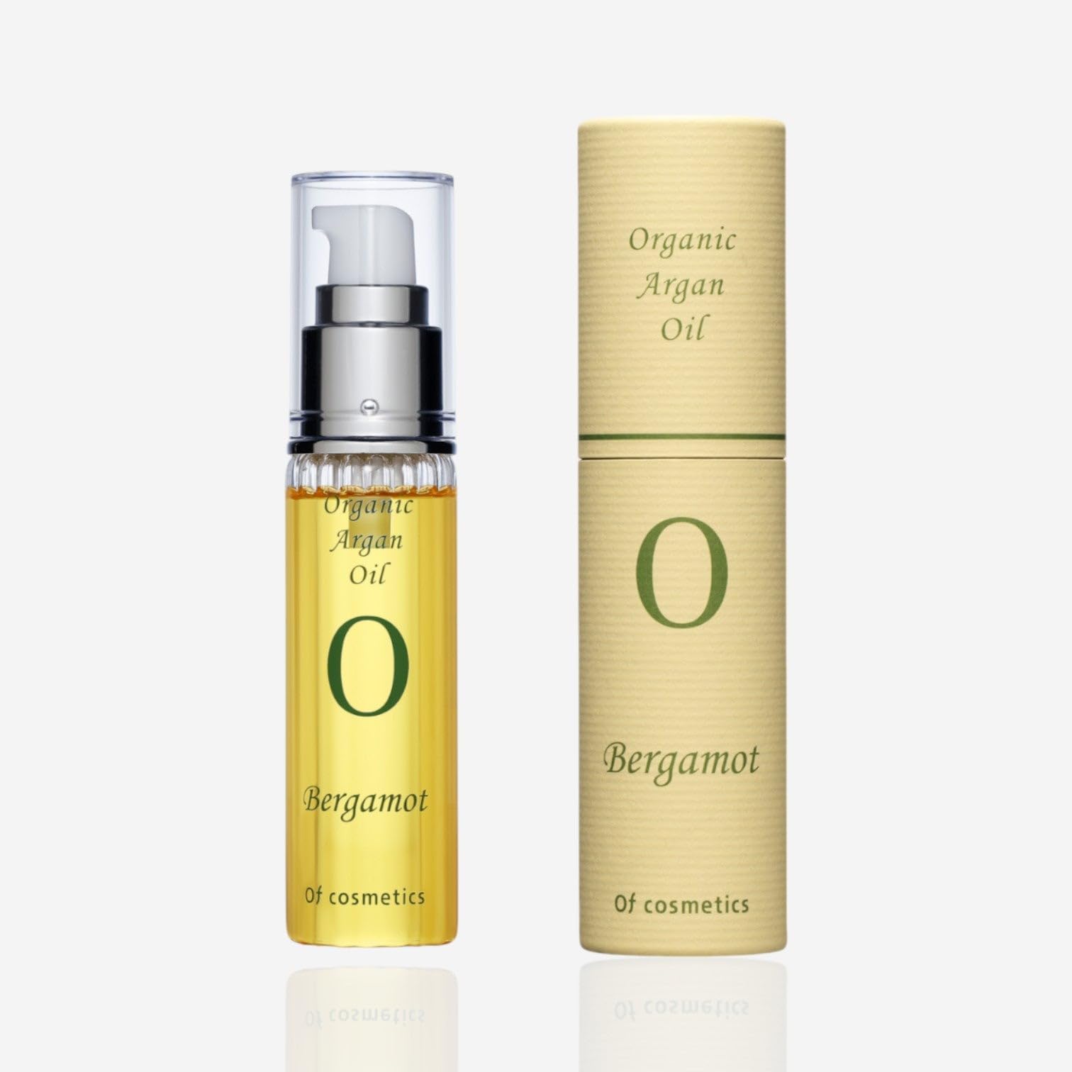 Of Cosmetics Organic Argan Skin Oil 40Ml Bergamot Scent Night Sunburn Care