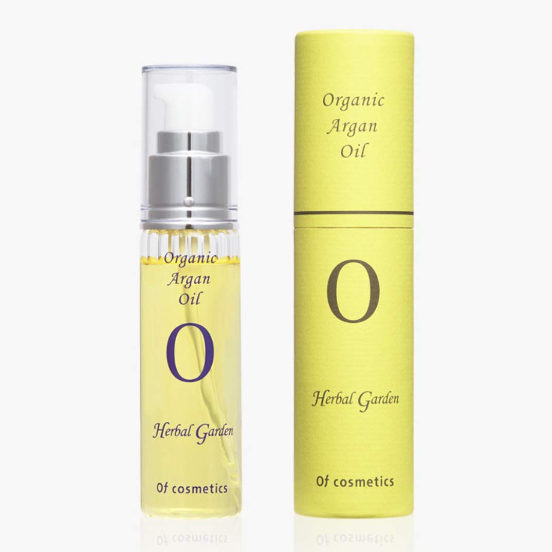 Of Cosmetics Organic Argan Skin Oil 40Ml Herbal Scent Night Care Sunburn Relief