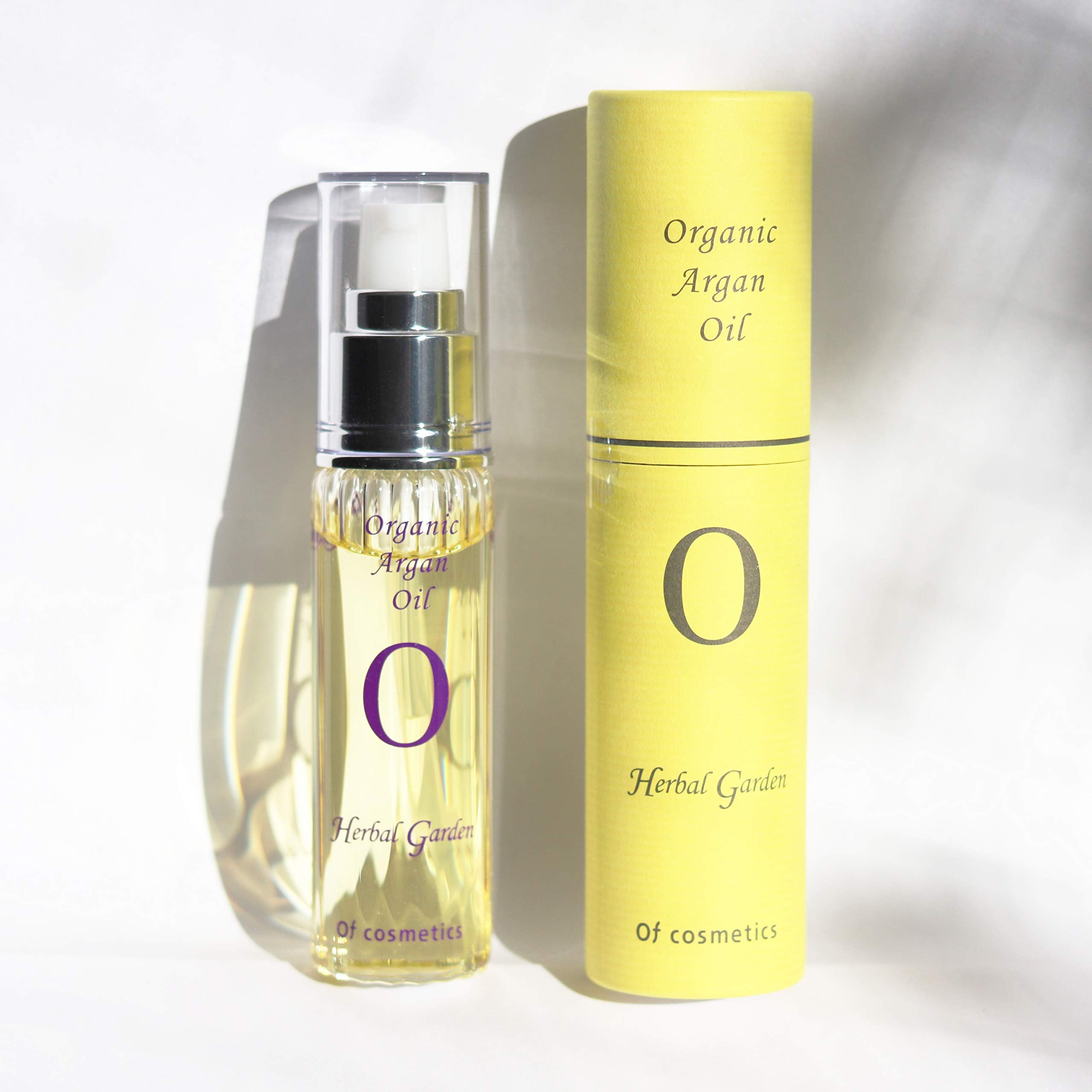 Of Cosmetics Organic Argan Skin Oil 40Ml Herbal Scent Night Care Sunburn Relief