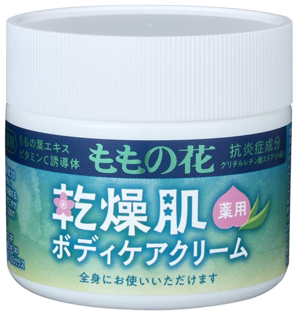 Original Momo No Hana Medicated Body Care Cream for Dry Skin 70G Quasi-Drug