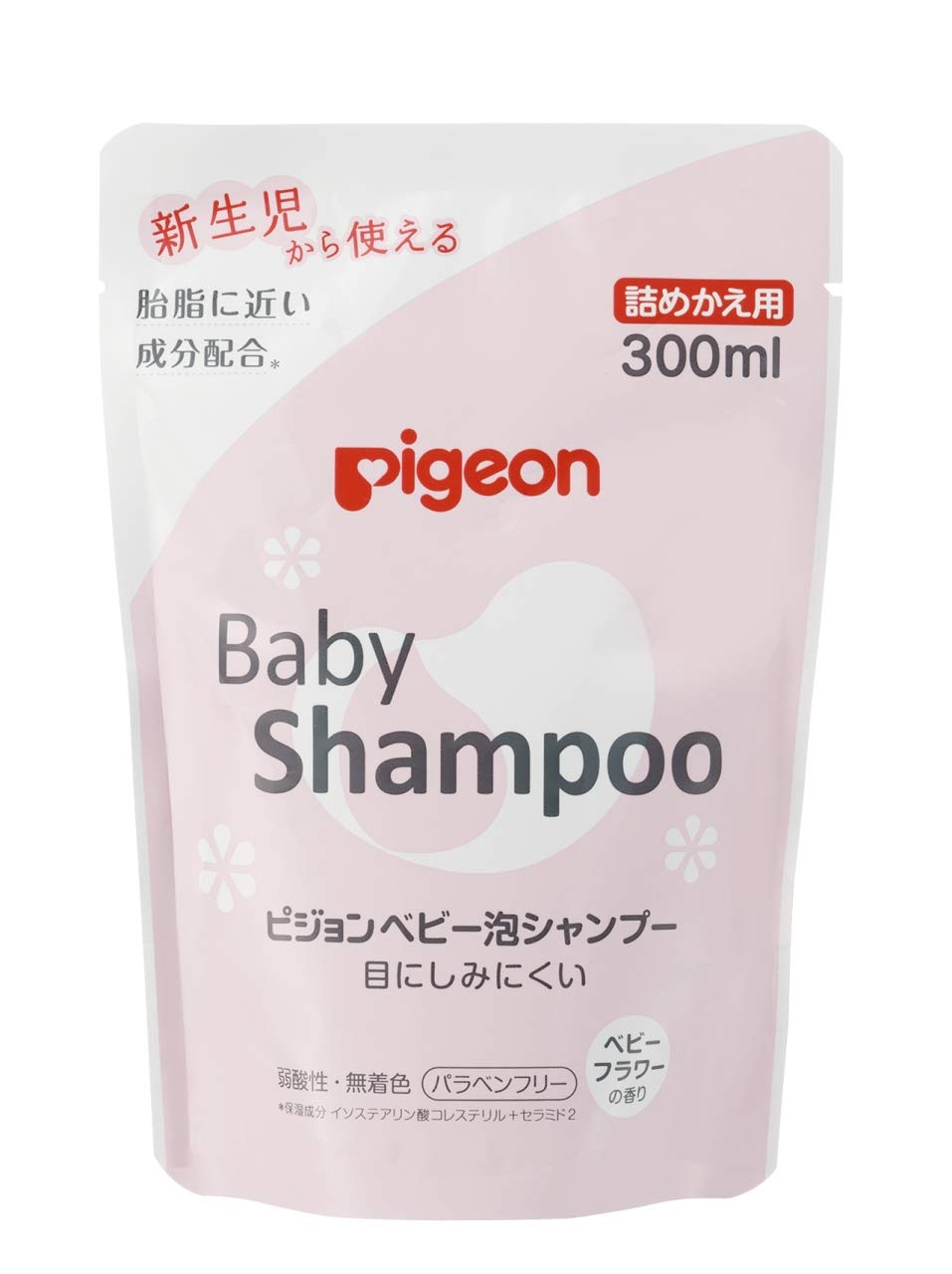 Pigeon 300ml Foam Shampoo Flower Scent Refill for Babies (0 Months+)