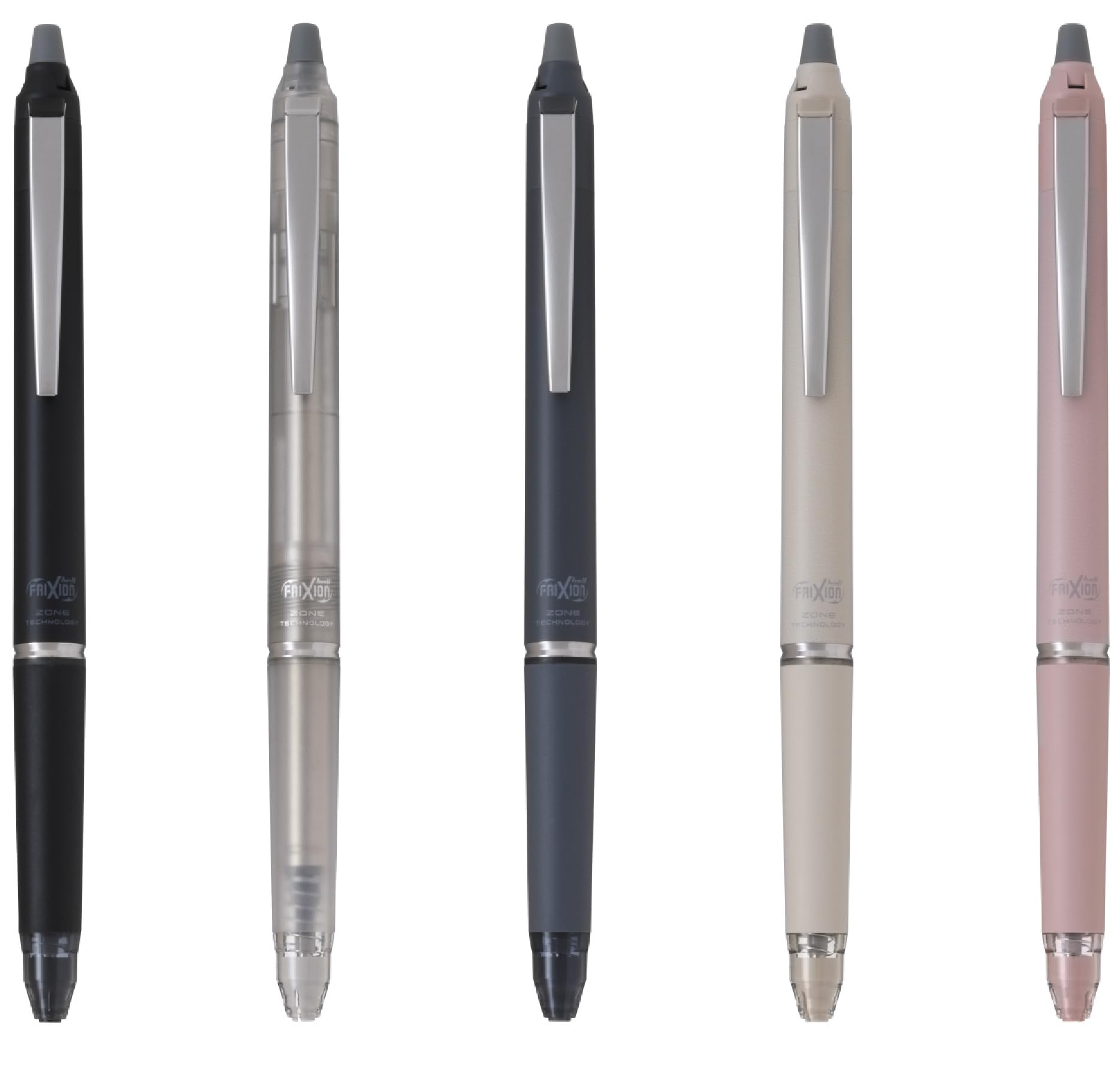 Pilot Frixion Ball Knock Zone 0.5mm Ballpoint Pen All Time Black