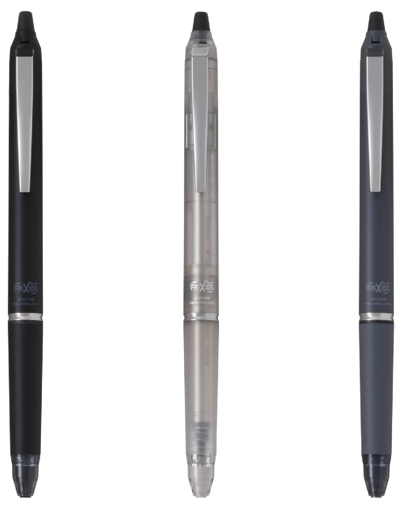 Pilot Frixion Ball Knock Zone 0.7mm Black Retractable Ballpoint Pen