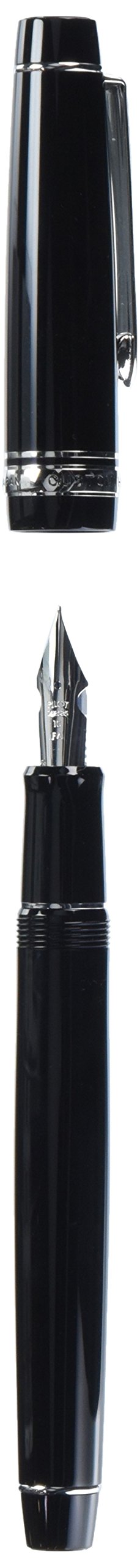 Pilot Custom Heritage 912 Black Fountain Pen - High-Quality Pilot Brand