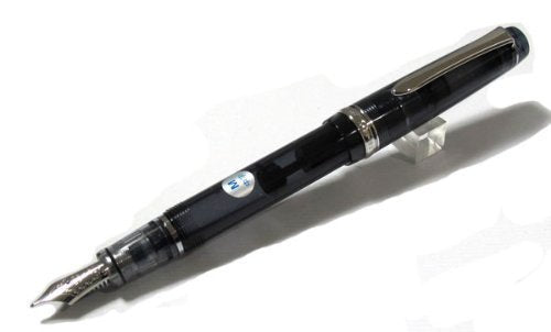 Pilot Custom Heritage 92 Medium Fine Point Transparent Black Fountain Pen