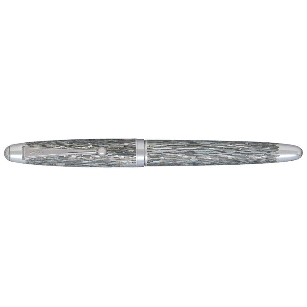 Pilot Silver Tsumugi Medium Point Fountain Pen FK-5Ms-Tu-M Pilot Series