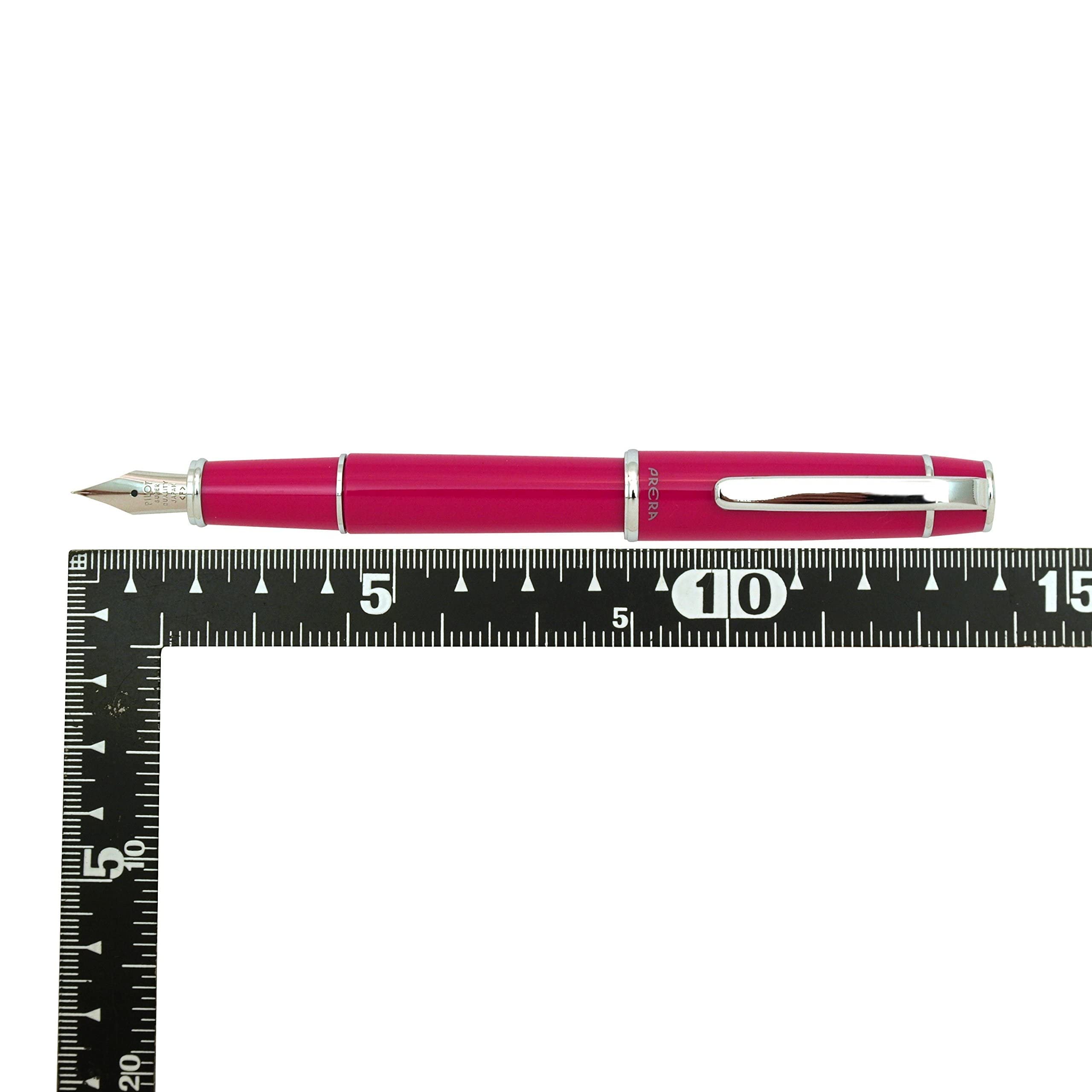 Pilot Prera Fine Nib Fountain Pen in Vivid Pink Pilot Brand