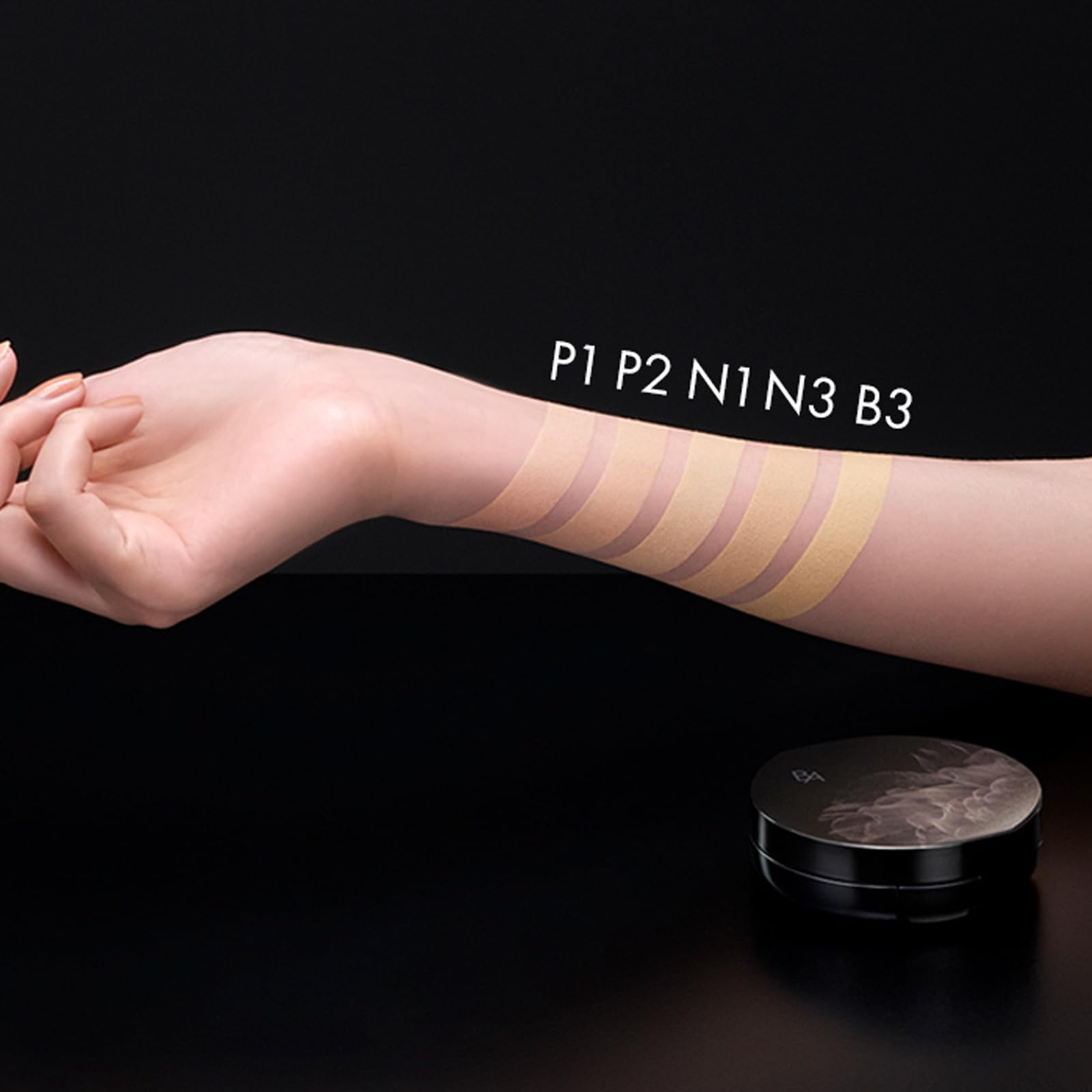 BA Pola Serum Cushion Foundation N1 Light Natural 12g Long-Lasting Coverage