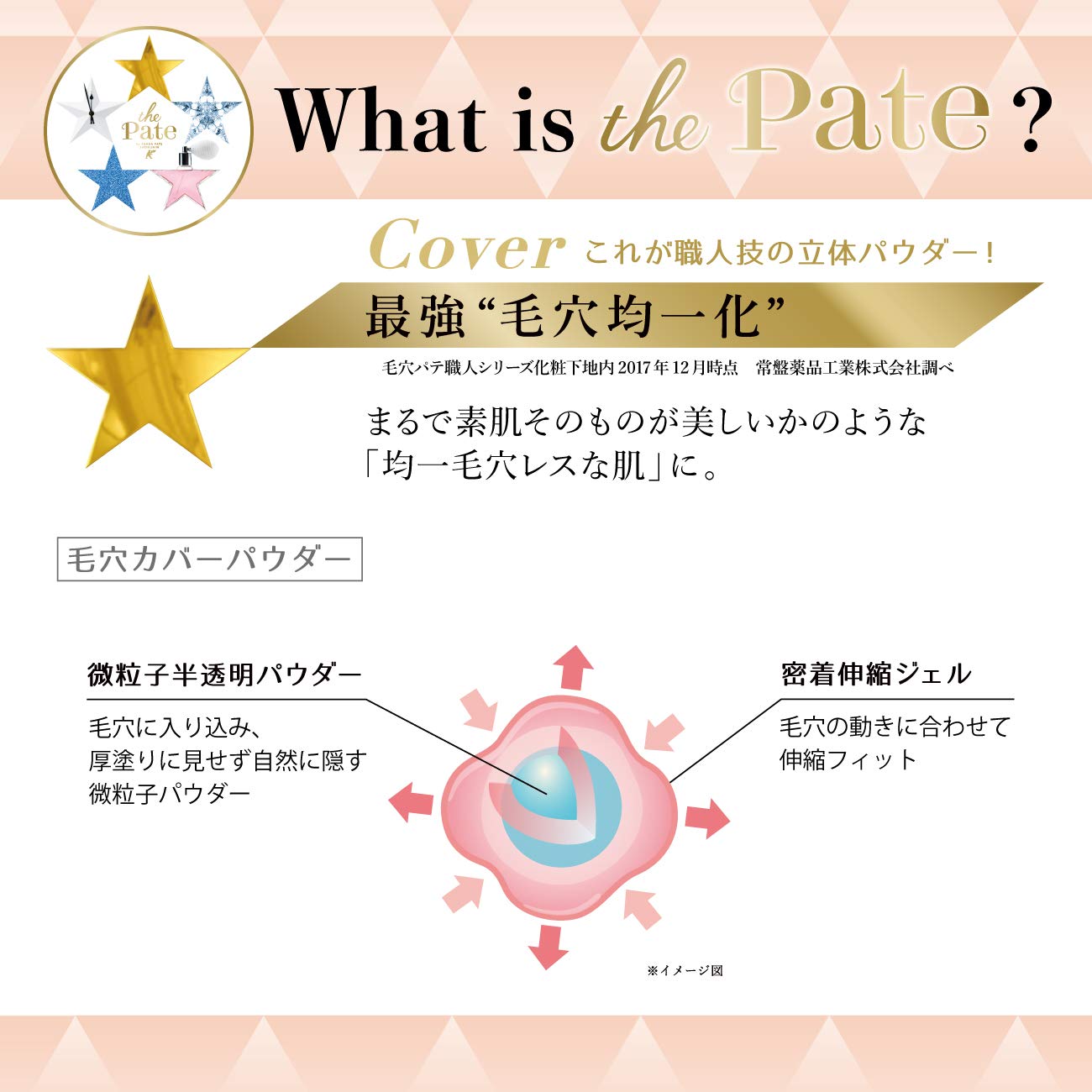 Pore Putty Craftsman Master SPF50+ Waterproof Makeup Base Tea Rose 25ml