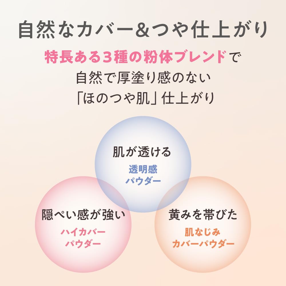 Primavista Glow Cover Cushion Foundation Ocher 05 自然妝效