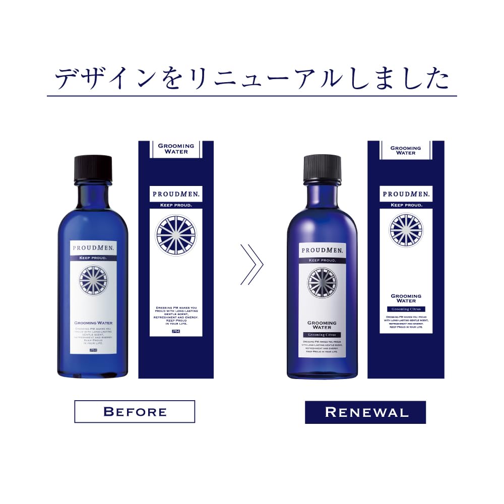 Proudmen. 200Ml Body Lotion Grooming Water with Citrus Scent