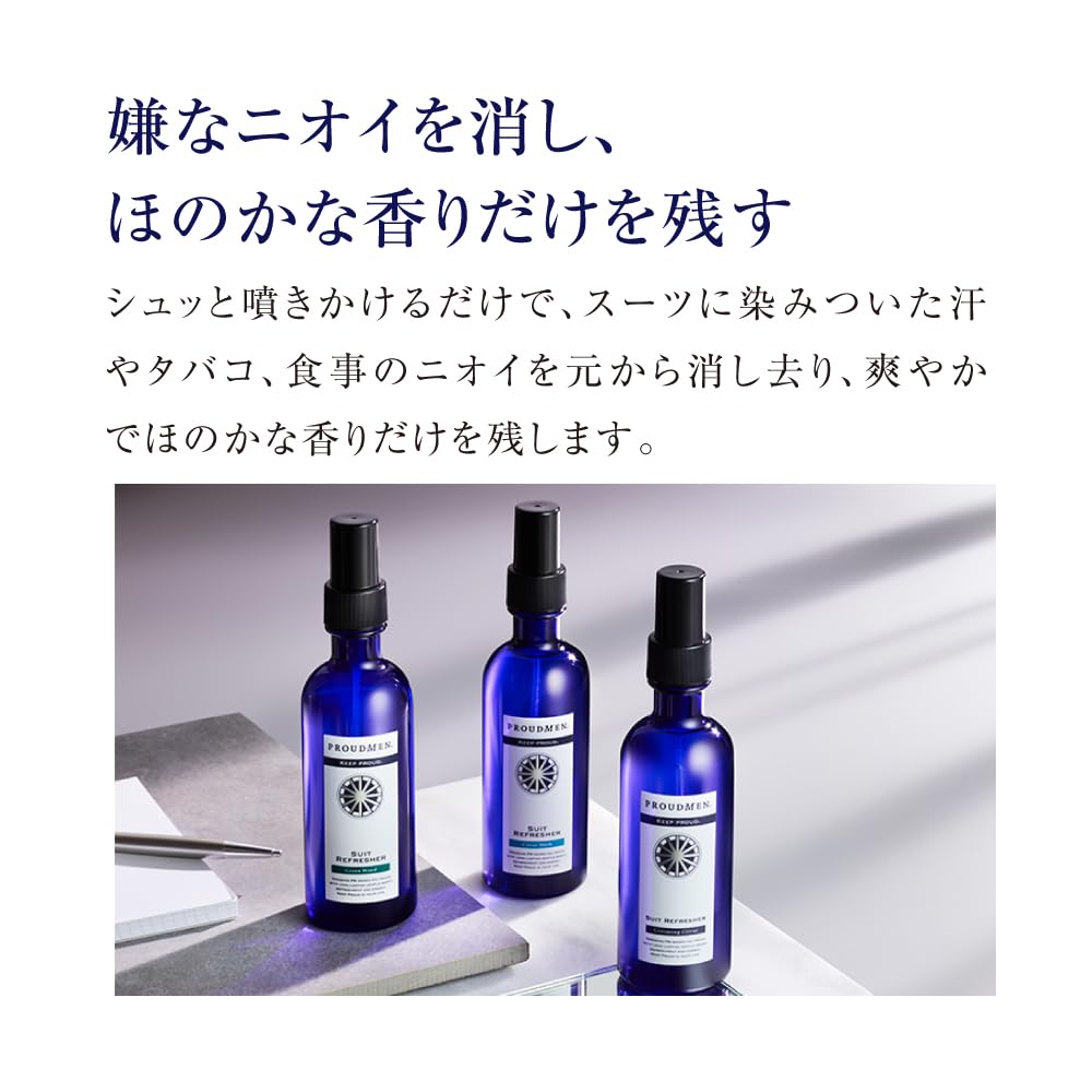 Proudmen. Fabric Spray Suit Refresher 200Ml Citrus Musk Scent