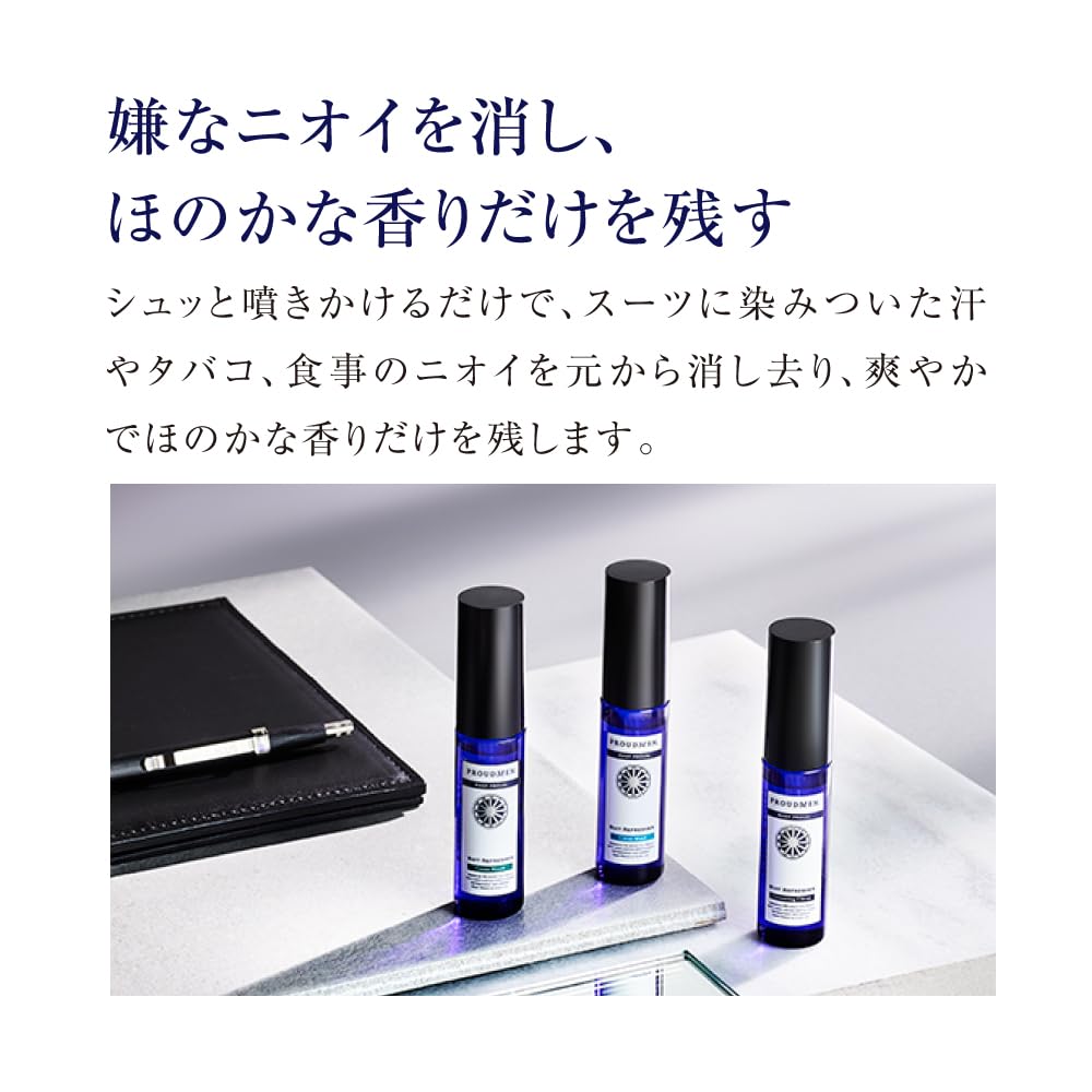 Proudmen. Mini Fabric Spray Suit Refresher 15Ml Citrus Musk