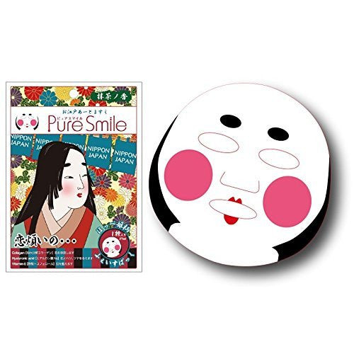 Pure Smile Hope Hime Edo Art Face Mask Hydrating and Rejuvenating Skincare