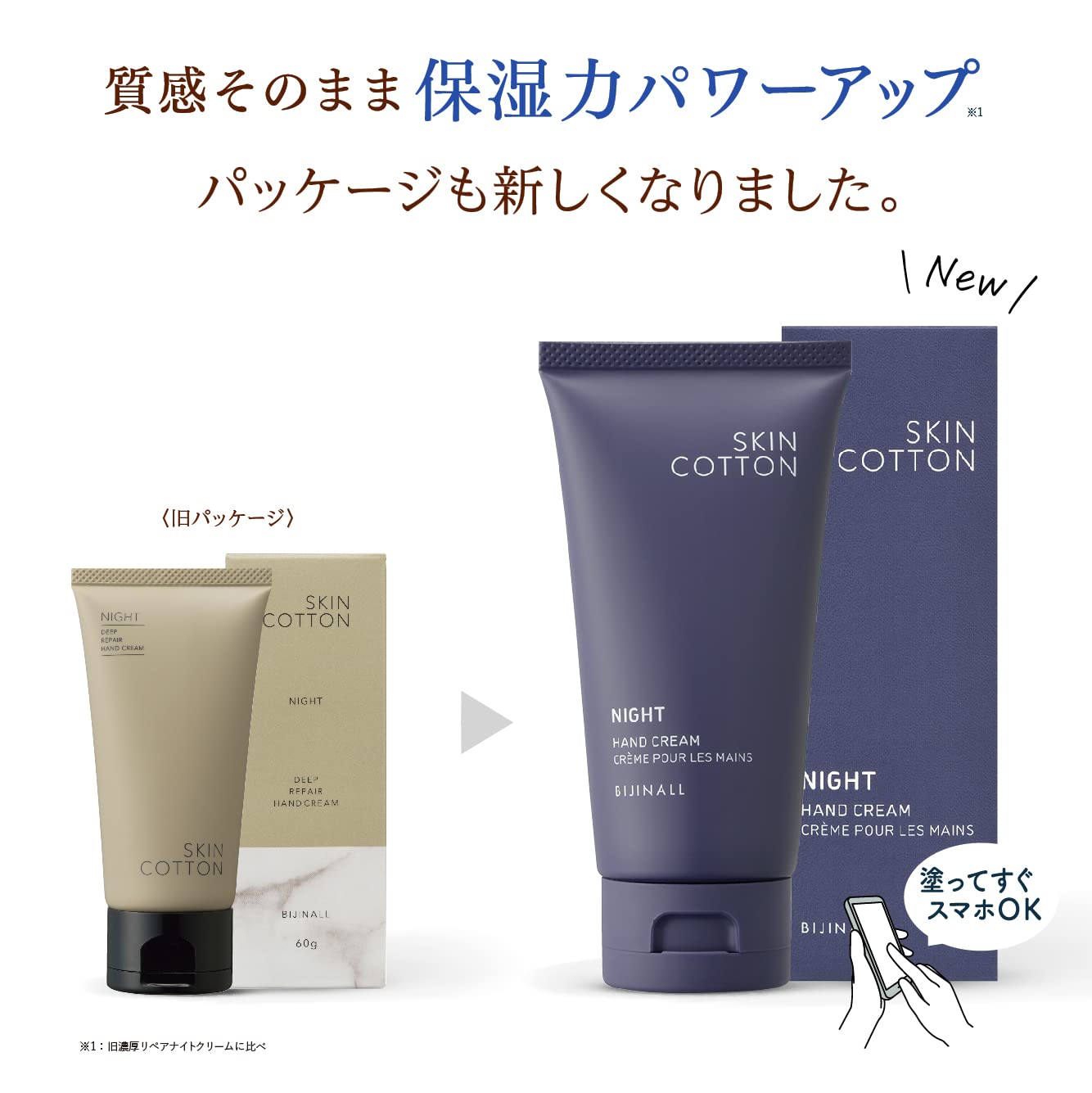 Skin Cotton Intensive Repair Night Cream 60g - Moisturizing Chamomile Formula