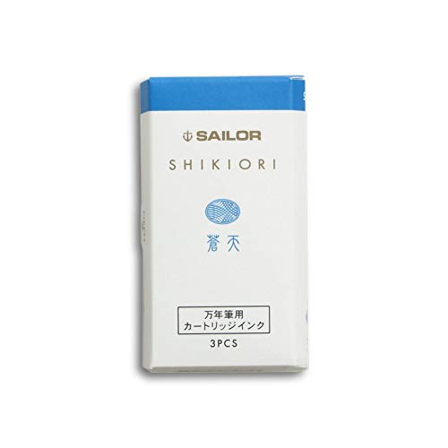 Sailor Fountain Pen Ink Cartridges - Shiki Ori Soten - Pack of 3 Pieces